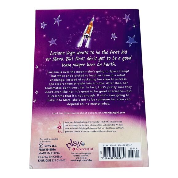 American Girl Of The Year LUCIANA MEET BOOK by Erin Teagan 2018 Book 1 Paperback - Picture 2 of 5